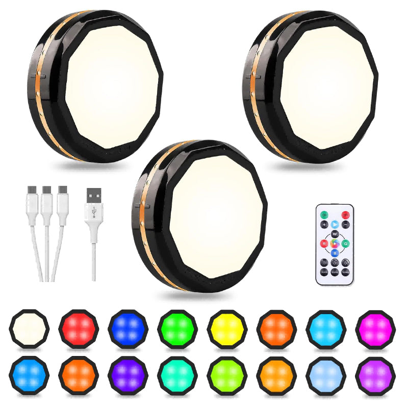 3pc motion sensor lights